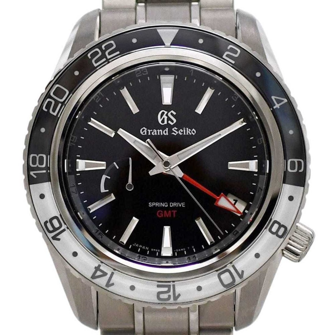 Grand Seiko Sport GMT Watch, Black, White, Silver, Spring Drive, SBGE277 9R66-0BK0, Automatic,: --- Catalog ---Category: SizeWrist Size: 20.5cm / 8.07''Case Diameter: 44.2mm / 1.74''Category: DesignType: WristwatchGender: MenColor (Dial): BlackMaterial (Band): Stainless steelMaterial (Case): Sta
