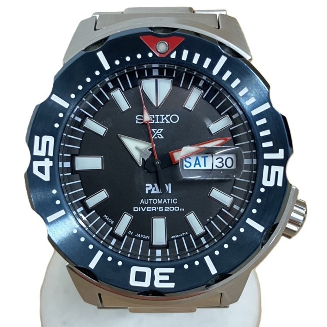 SEIKO 4R36-07N0 PROSPEX Men's Watch: --- Catalog ---Category: SizeWrist Size: 16.5cm / 6.49''Case Diameter: 42mm / 1.65''Category: DesignType: WristwatchGender: MenMaterial (Band): Stainless steelMaterial (Case): Stainless steelCategory: