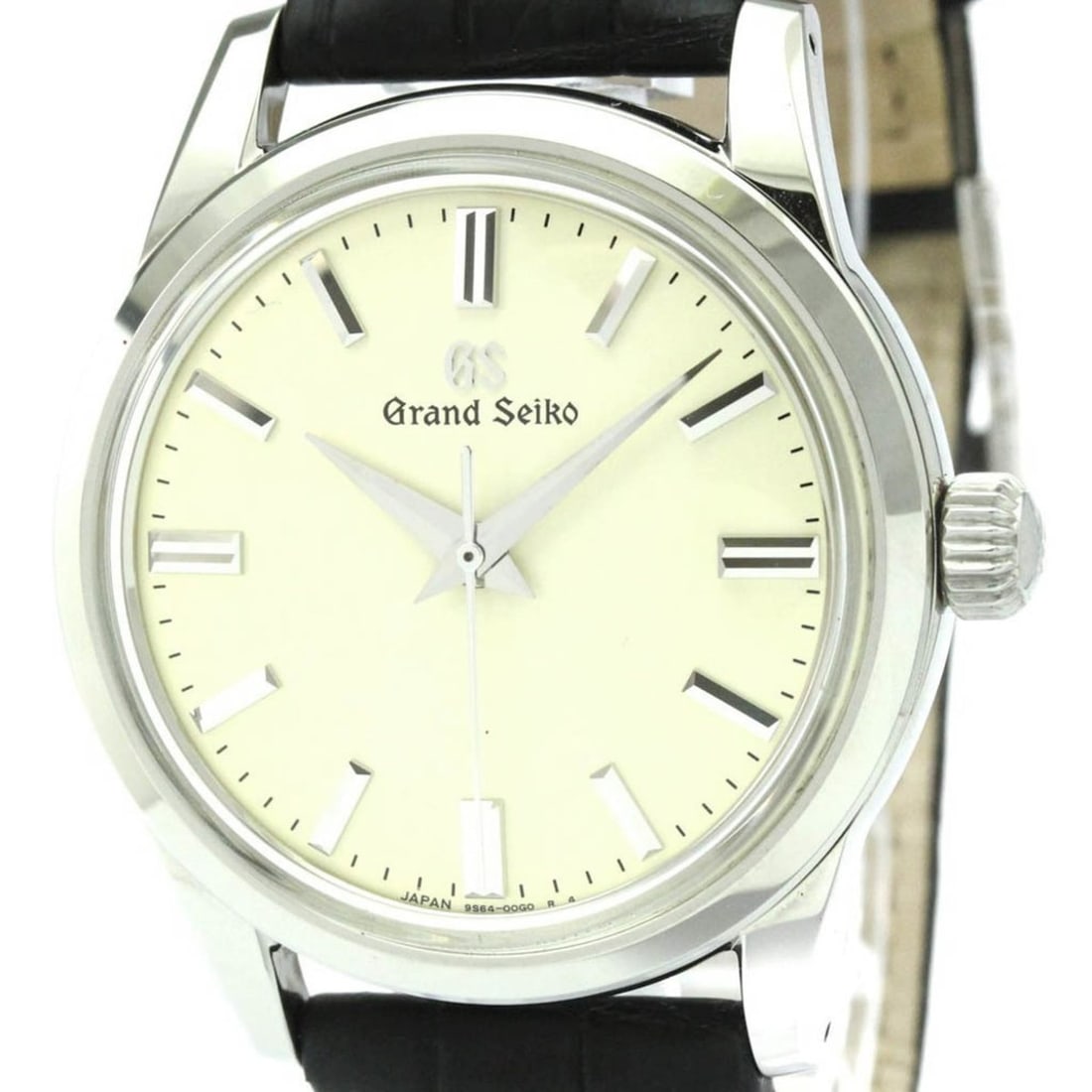 GRAND SEIKO SBGW231 Steel Hand-Winding Mens Watch 9S64-00A0 Polished: --- Catalog ---Category: SizeCase Diameter: 37mm / 1.46''Category: DesignType: WristwatchStyle: Dress/FormalGender: MenColor (Dial): SilverMaterial (Band): LeatherMaterial (Case): Stainless steelCateg