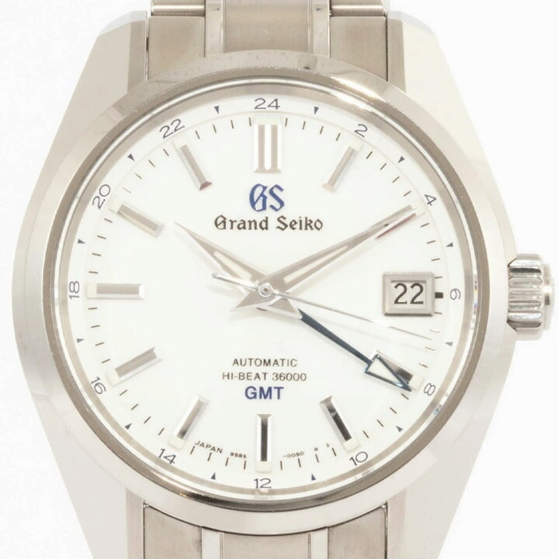 Grand Seiko Heritage Collection Mechanical Hi-Beat Watch SBGJ255 Bright Titanium Silver Men's: --- Catalog ---Category: SizeWrist Size: 16.5cm - 20cm / 6.49'' - 7.87''Case Diameter: 40mm / 1.57''Category: DesignType: WristwatchGender: MenColor (Dial): WhiteMaterial (Band): TitaniumMaterial (Cas