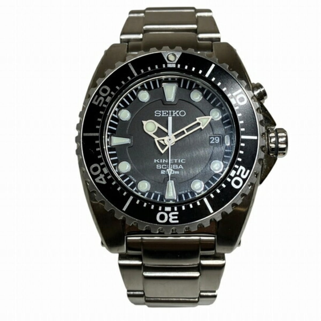 Seiko Prospex 5M62-0BL0 Kinetic Men's Watch (1 of 9)