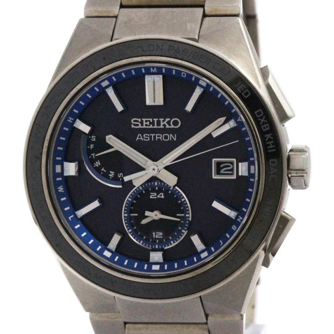 SEIKO Astron Nexter Titanium Solar Mens Watch 8B63-0BD0: --- Catalog ---Category: SizeCase Diameter: 43mm / 1.69''Category: DesignType: WristwatchStyle: SportGender: MenColor (Dial): BlackMaterial (Band): TitaniumMaterial (Case): TitaniumCategory: GeneralLi