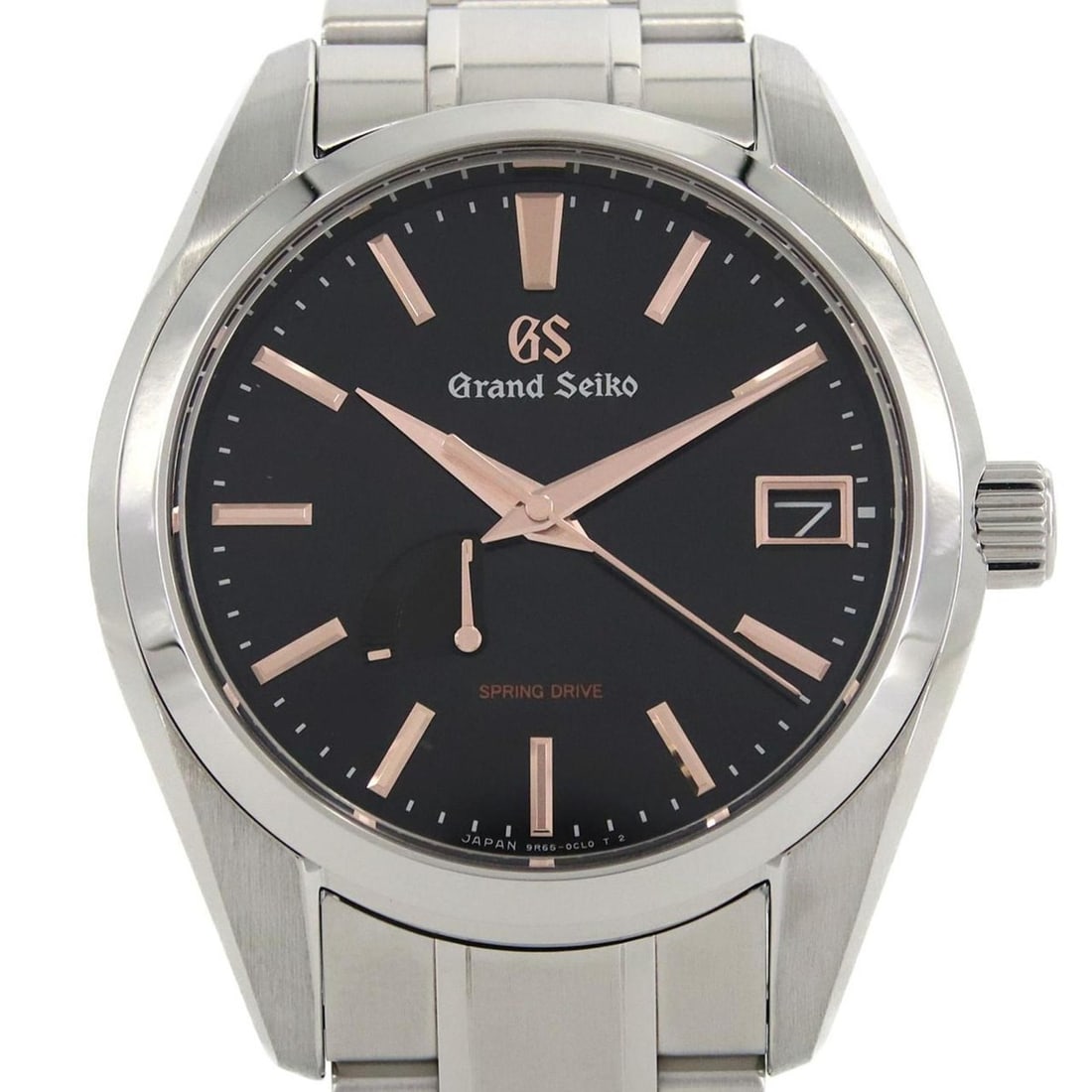 Seiko Grand Heritage Collection Spring Drive 9R65-0DH0 SBGA401 SS Watch Automatic: --- Catalog ---Category: SizeWrist Size: 19.5cm / 7.67''Case Diameter: 41mm / 1.61''Category: DesignType: WristwatchGender: MenColor (Dial): BlackMaterial (Band): Stainless steelMaterial (Case): Stain