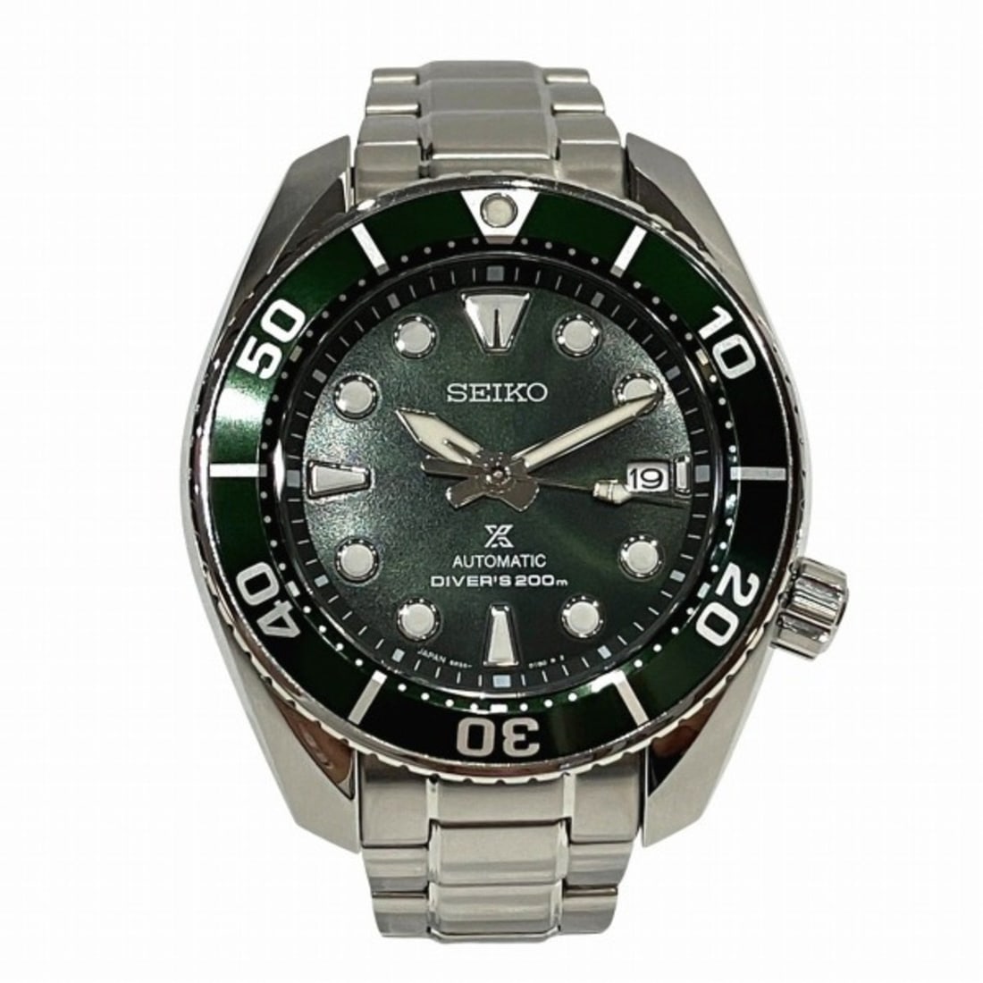 Seiko Prospex Diver Scuba 6R35-00A0 Automatic Watch Men's Wristwatch: --- Catalog ---Category: SizeWrist Size: 19cm / 7.48''Case Diameter: 45mm / 1.77''Category: DesignType: WristwatchGender: MenColor (Dial): GreenMaterial (Band): Stainless steelMaterial (Case): Stainle