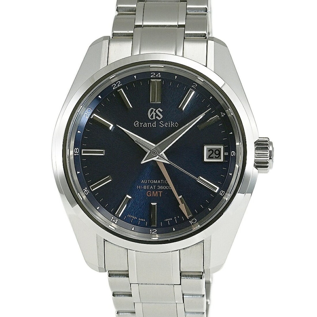 SEIKO Grand Seiko Heritage Collection 9S Mechanical Hi-Beat 36000 GMT Watch SBGJ235 (1 of 9)
