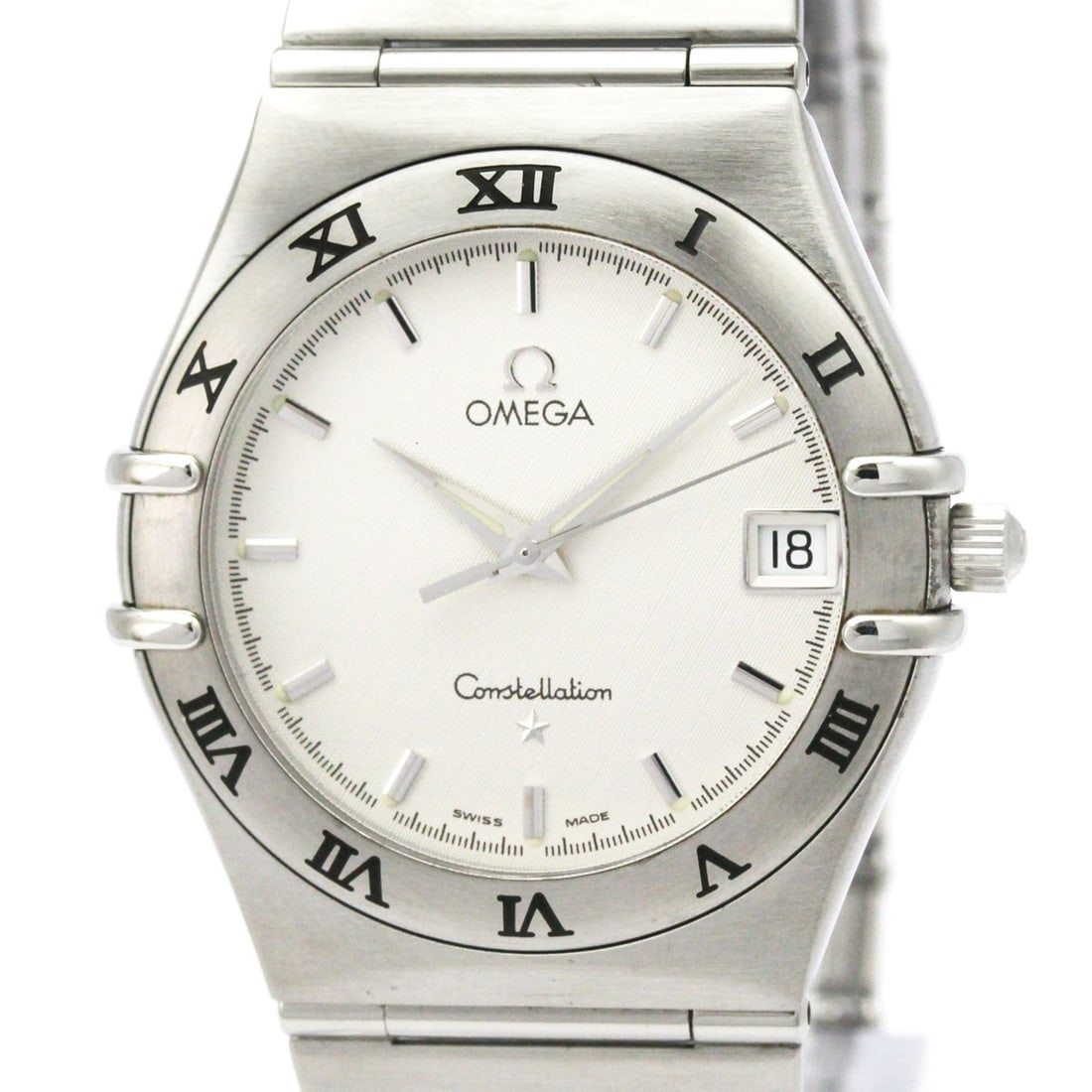OMEGA Constellation Stainless Steel Quartz Mens Watch 1512.30 Polished: --- Catalog ---Category: SizeCase Diameter: 33mm / 1.3''Category: DesignType: WristwatchStyle: Dress/FormalGender: MenColor (Dial): SilverMaterial (Band): Stainless steelMaterial (Case): Stainless ste
