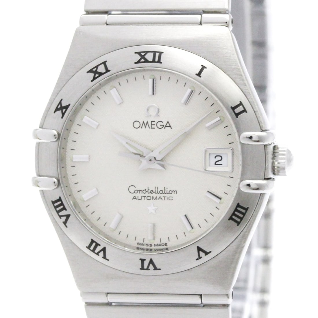 OMEGA Constellation Steel Automatic Ladies Watch 1592.30 Polished: --- Catalog ---Category: SizeCase Diameter: 28mm / 1.1''Category: DesignType: WristwatchStyle: Dress/FormalGender: WomenColor (Dial): SilverMaterial (Band): Stainless steelMaterial (Case): Stainless s
