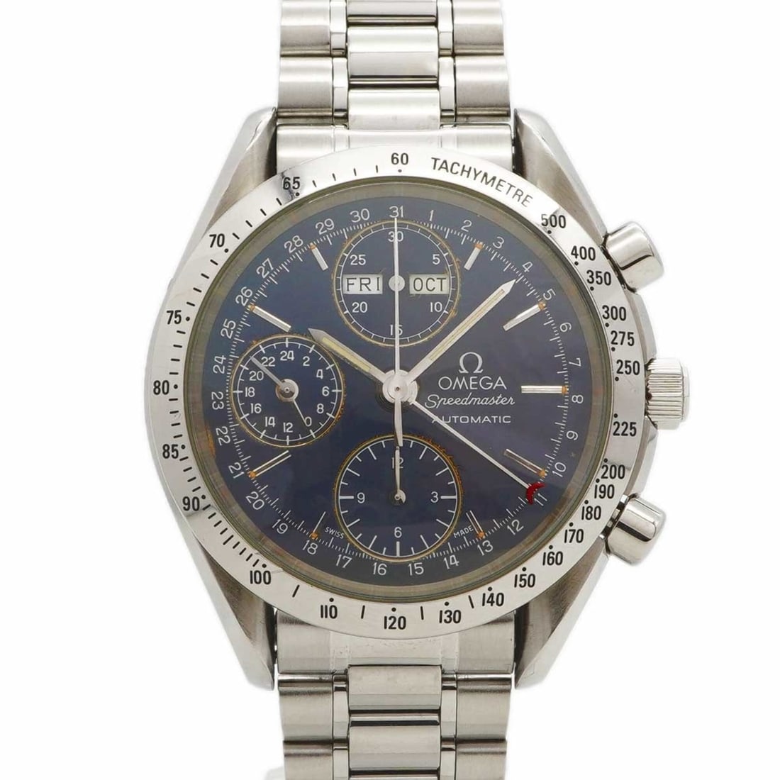Omega Speedmaster 3521.80 Blue Dial Men's Watch: --- Catalog ---Category: SizeWrist Size: 19cm / 7.48''Case Diameter: 39mm / 1.54''Category: DesignType: WristwatchGender: MenColor (Dial): BlueMaterial (Band): Stainless steelCategory: GeneralMPN: 352