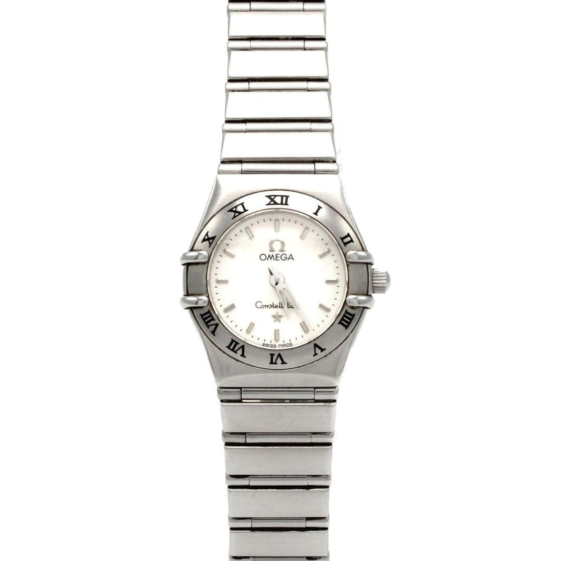 Omega Constellation Mini 1562.30 SS Quartz Watch: --- Catalog ---Category: SizeCase Diameter: 22.5mm / 0.89''Category: DesignType: WristwatchGender: WomenColor (Dial): SilverMaterial (Band): Stainless steelMaterial (Case): Stainless steelCategory: Ge