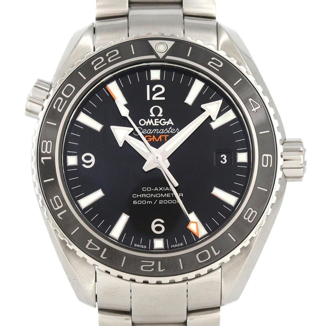 Omega Seamaster Planet Ocean GMT 232.30.44.22.01.001 Stainless Steel Automatic Watch (1 of 18)