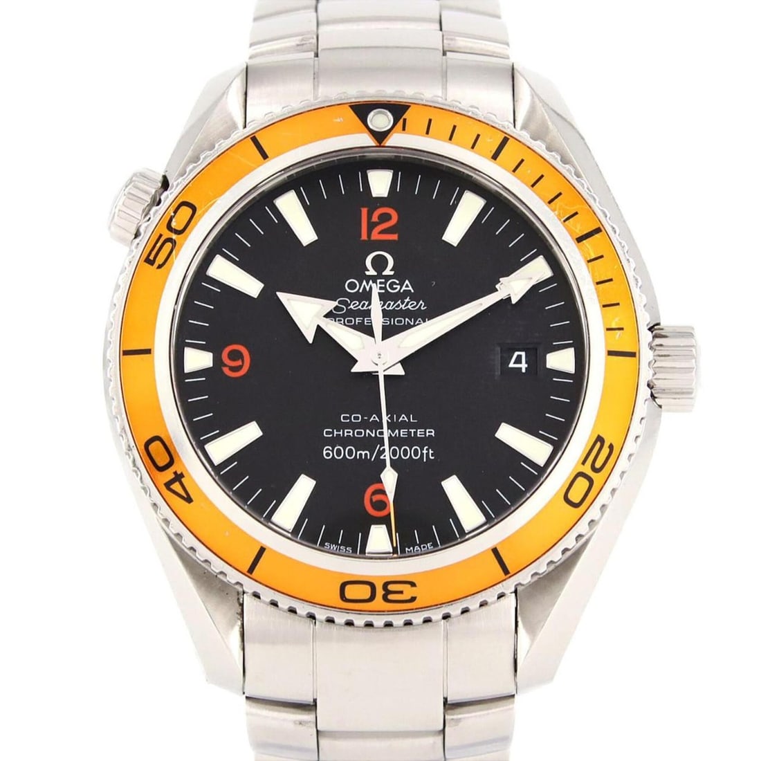 Omega Seamaster Planet Ocean 2209.50 SS Automatic Watch: --- Catalog ---Category: SizeWrist Size: 19.5cm / 7.67''Case Diameter: 42mm / 1.65''Category: DesignType: WristwatchGender: MenColor (Dial): BlackMaterial (Band): Stainless steelMaterial (Case): Stain