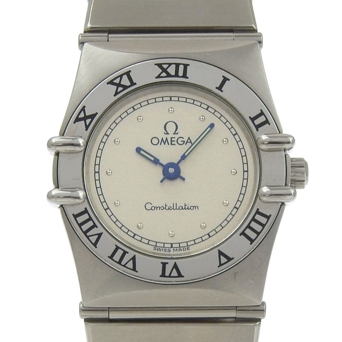 Omega Constellation Mini Women's Watch, Stainless Steel, Quartz, Analog, Silver Dial.: --- Catalog ---Category: SizeWrist Size: 16cm / 6.29''Case Diameter: 23mm / 0.91''Category: DesignType: WristwatchGender: WomenColor (Dial): SilverMaterial (Band): Stainless steelMaterial (Case): Stai