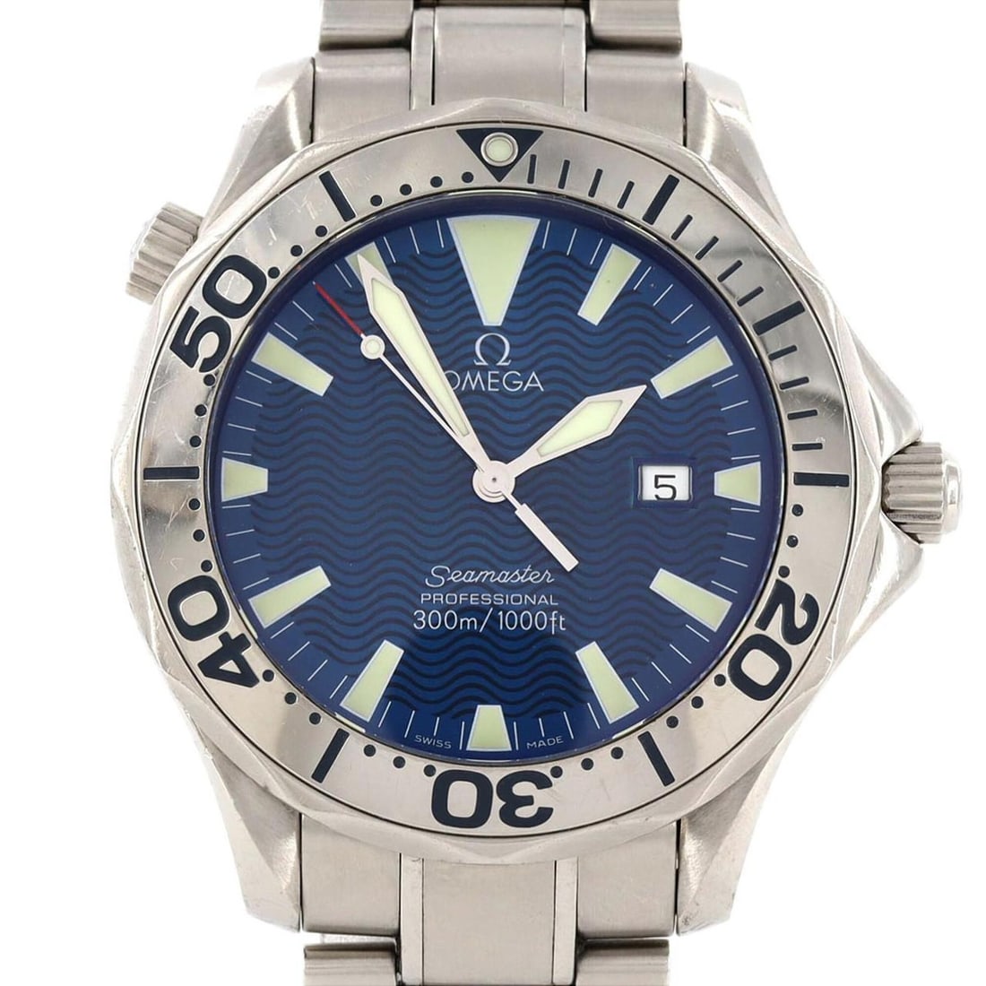 Omega Seamaster Professional 2265.80 Stainless Steel Quartz Watch: --- Catalog ---Category: SizeWrist Size: 18cm / 7.08''Case Diameter: 41mm / 1.61''Category: DesignType: WristwatchGender: MenColor (Dial): BlueMaterial (Band): Stainless steelMaterial (Case): Stainles
