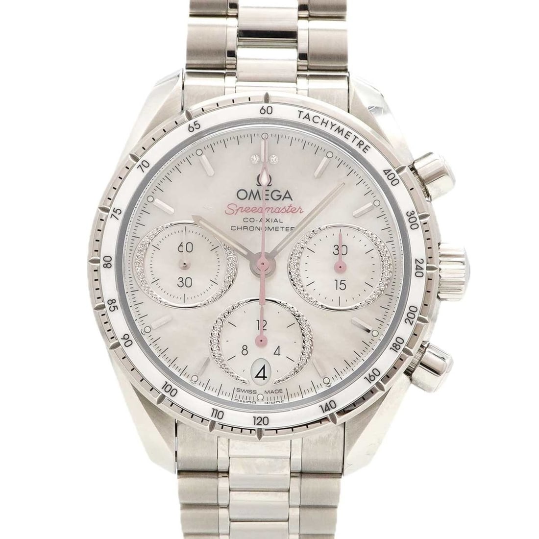 Omega Speedmaster 324.30.38.50.55.001 White Dial Men's Watch: --- Catalog ---Category: SizeWrist Size: 15cm / 5.9''Case Diameter: 37.8mm / 1.49''Category: DesignType: WristwatchGender: MenColor (Dial): White shellMaterial (Band): Stainless steelCategory: General