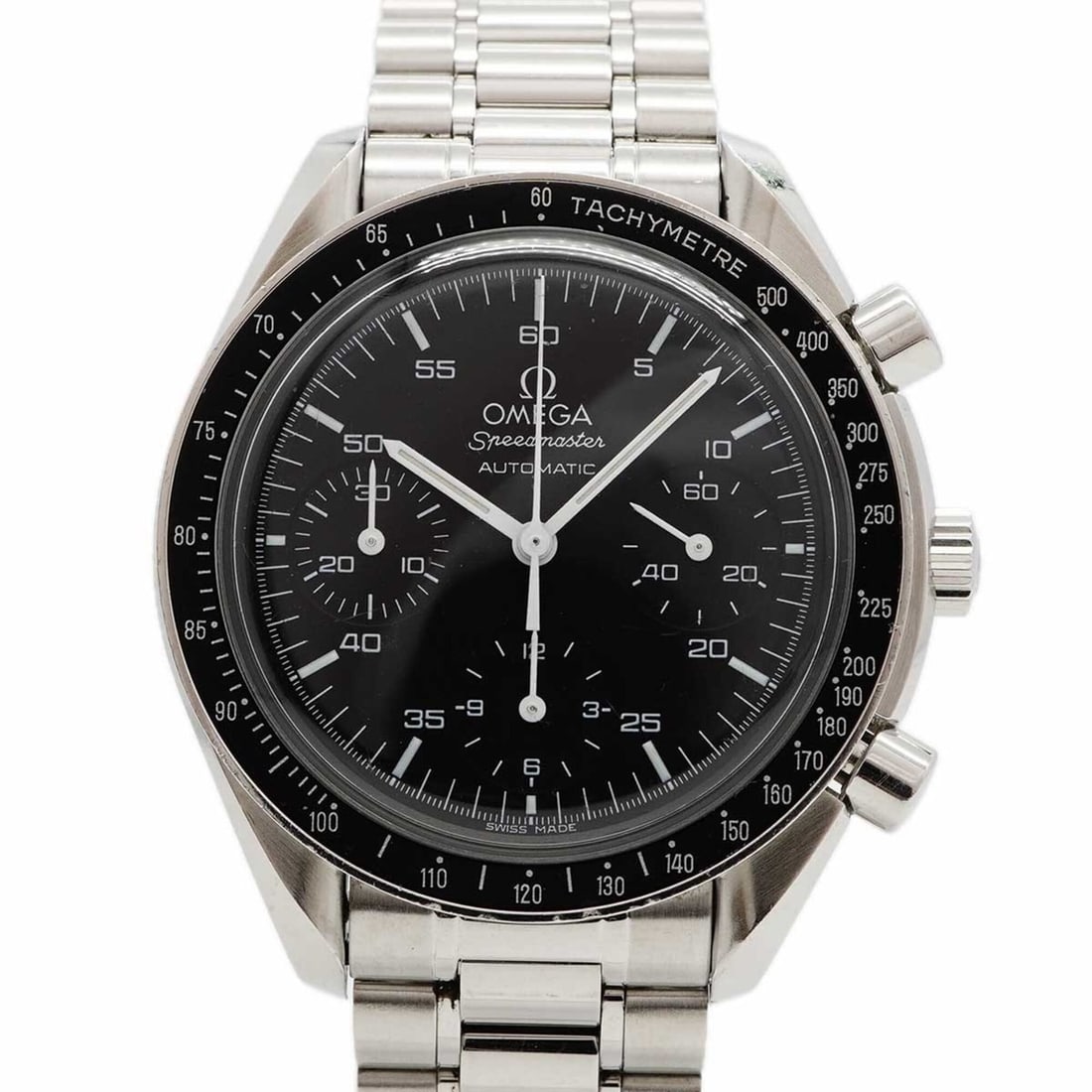 Omega Speedmaster 3510.50 Black Dial Men's Watch: --- Catalog ---Category: SizeWrist Size: 17cm / 6.69''Case Diameter: 38.8mm / 1.53''Category: DesignType: WristwatchGender: MenColor (Dial): BlackMaterial (Band): Stainless steelCategory: GeneralMPN: 