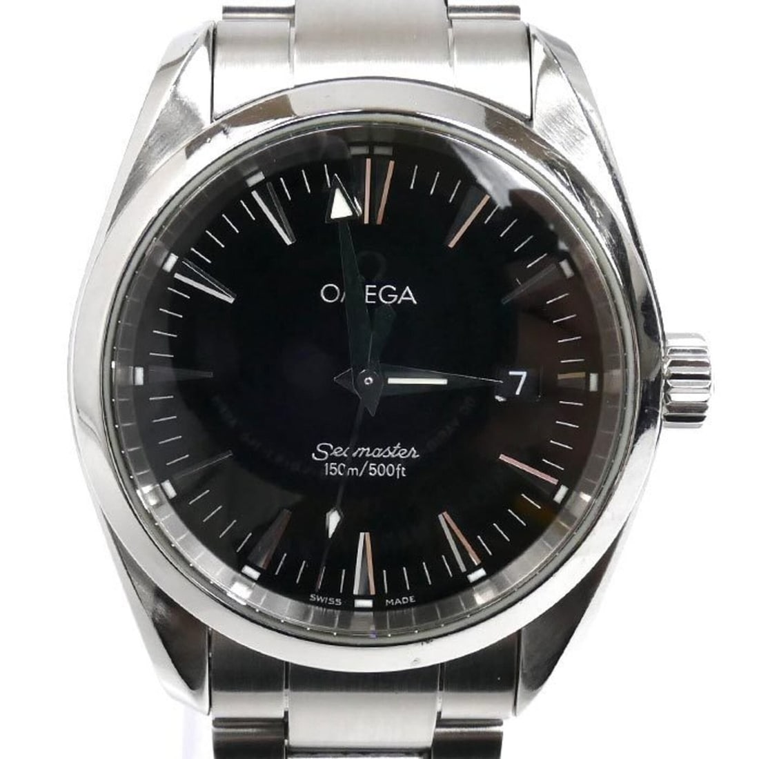 OMEGA Seamaster Aqua Terra 36mm Watch, Battery-Powered, Model 2518.50, Men's: --- Catalog ---Category: SizeWrist Size: 17cm / 6.69''Case Diameter: 36mm / 1.42''Category: DesignType: WristwatchGender: MenColor (Dial): BlackMaterial (Band): Stainless steelMaterial (Case): Stainle