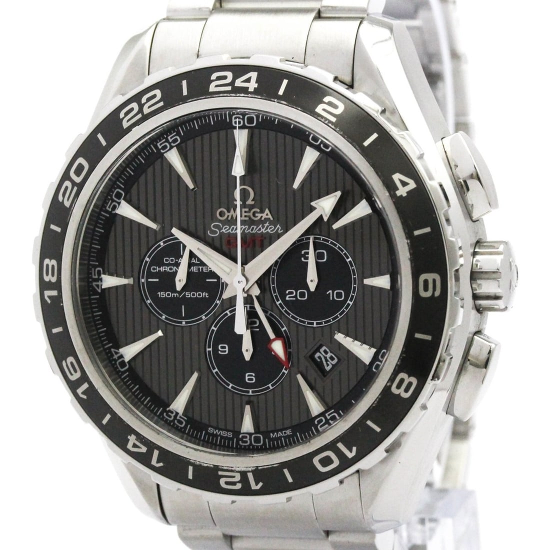 OMEGA Seamaster Aqua Terra GMT Watch 231.10.44.52.06.001 Polished (1 of 8)