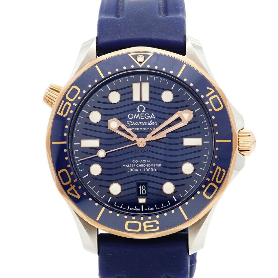 Omega Seamaster 210.22.42.20.03.002 Navy Dial Men's Watch (1 of 11)