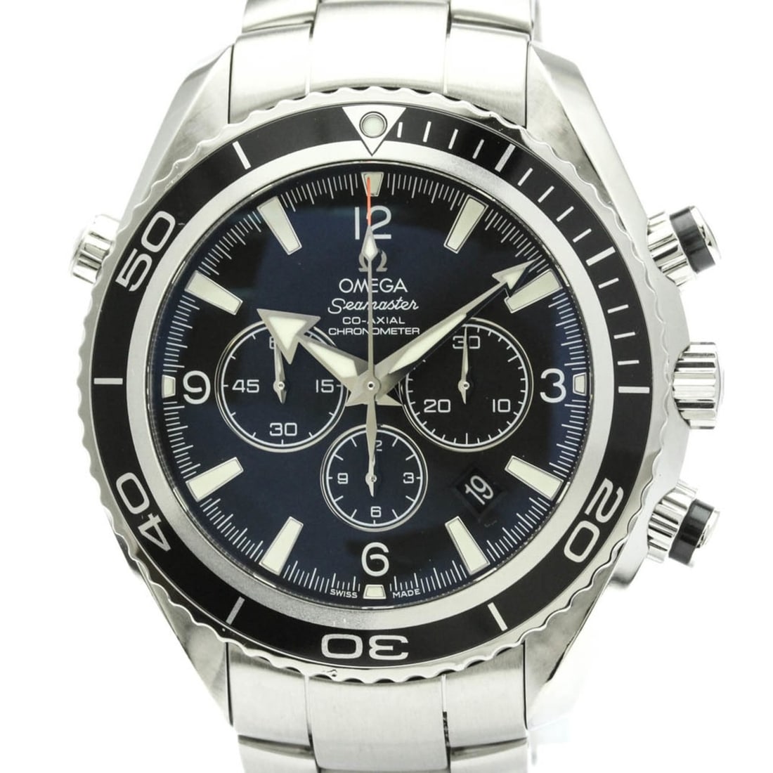 OMEGA Seamaster Planet Ocean 600M Chronograph Watch 2210.50 Polished (1 of 11)