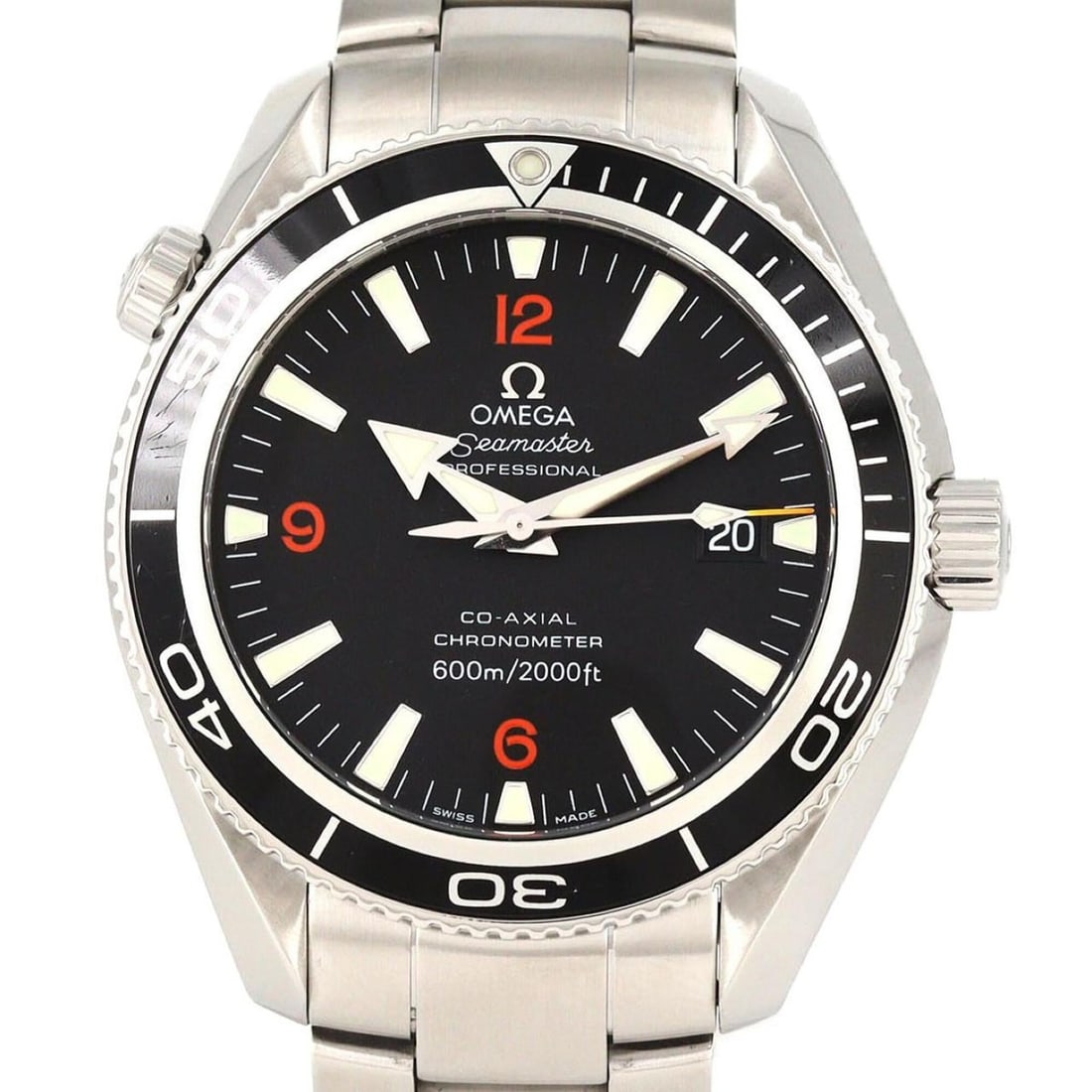 Omega Seamaster Planet Ocean 2201.51 Stainless Steel Automatic Watch: --- Catalog ---Category: SizeWrist Size: 17cm / 6.69''Case Diameter: 42mm / 1.65''Category: DesignType: WristwatchGender: MenColor (Dial): BlackMaterial (Band): Stainless steelMaterial (Case): Stainle