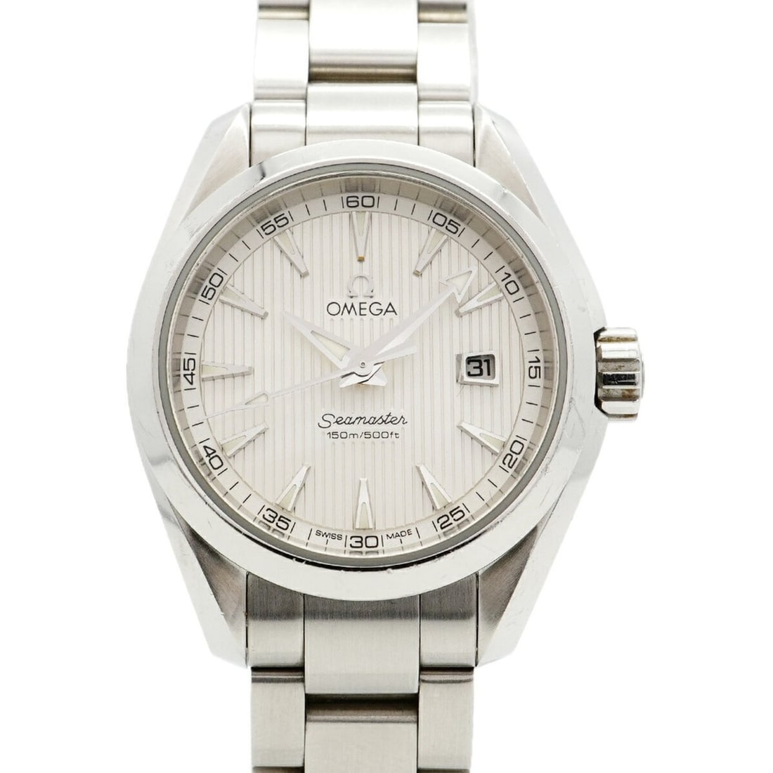 Omega Seamaster 231.10.30.61.02.001 Silver Dial Women's Watch: --- Catalog ---Category: SizeWrist Size: 16cm / 6.29''Case Diameter: 30mm / 1.18''Category: DesignType: WristwatchGender: WomenColor (Dial): SilverMaterial (Band): Stainless steelCategory: GeneralMPN: