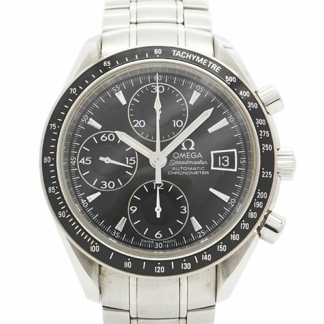 Omega Speedmaster 3210.50 Black Dial Men's Watch: --- Catalog ---Category: SizeWrist Size: 16.5cm / 6.49''Case Diameter: 40mm / 1.57''Category: DesignType: WristwatchGender: MenColor (Dial): BlackMaterial (Band): Stainless steelCategory: GeneralMPN: 