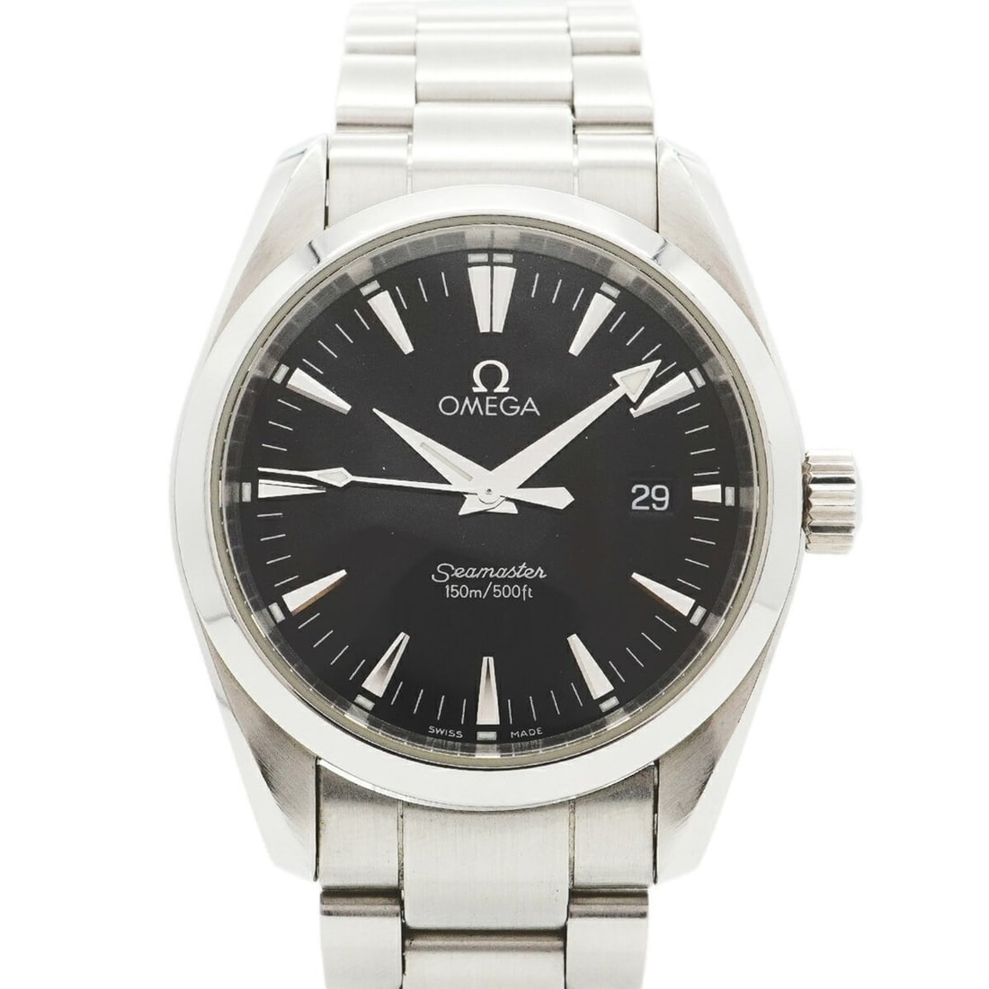 Omega Seamaster 2518.50 Black Dial Boys' Watch: --- Catalog ---Category: SizeWrist Size: 16.5cm / 6.49''Case Diameter: 36.2mm / 1.43''Category: DesignType: WristwatchGender: BoysColor (Dial): BlackMaterial (Band): Stainless steelCategory: GeneralMP
