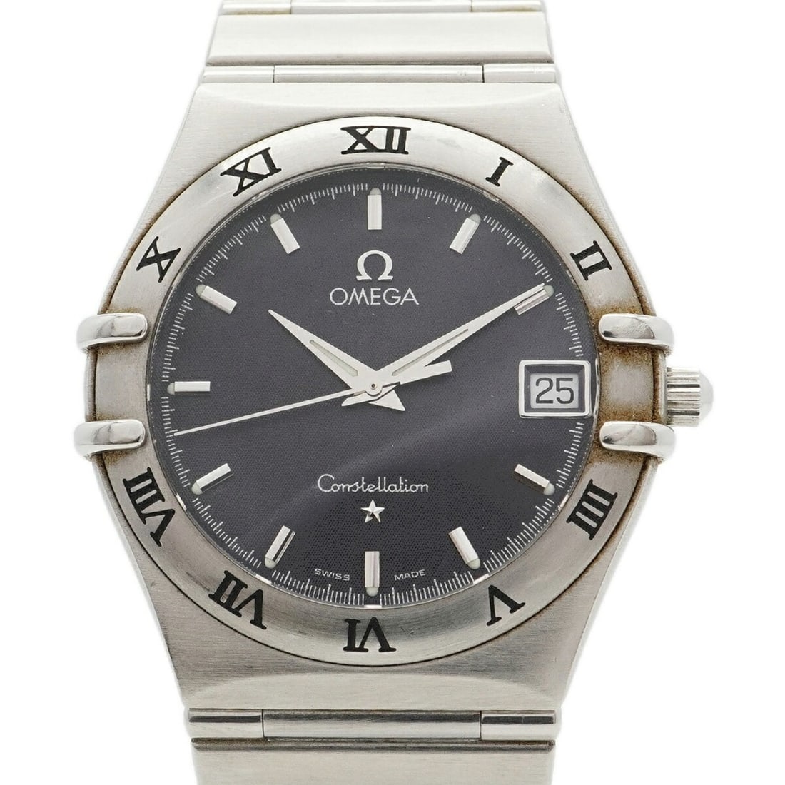 Omega Constellation 1512.40 Navy Dial Watch for Men and Women: --- Catalog ---Category: SizeWrist Size: 15.5cm / 6.1''Case Diameter: 33.8mm / 1.33''Category: DesignType: WristwatchGender: Men,WomenColor (Dial): NavyMaterial (Band): Stainless steelCategory: Genera