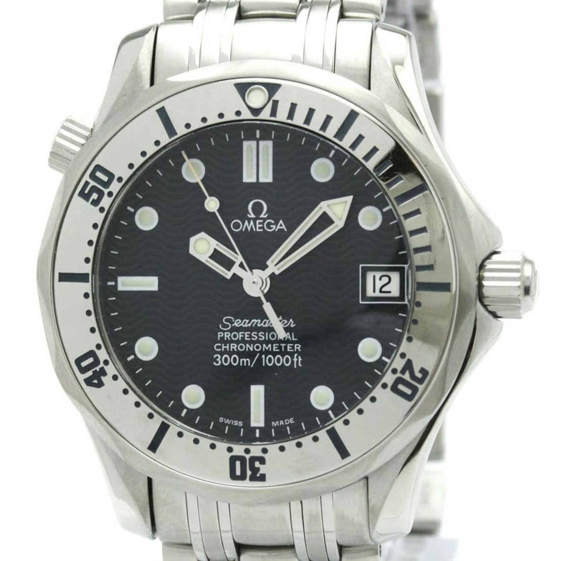 OMEGA Seamaster Professional 300M Mid Size Watch 2552.80 Polished: --- Catalog ---Category: SizeCase Diameter: 36mm / 1.42''Category: DesignType: WristwatchStyle: SportGender: MenColor (Dial): BlueMaterial (Band): Stainless steelMaterial (Case): Stainless steelCatego