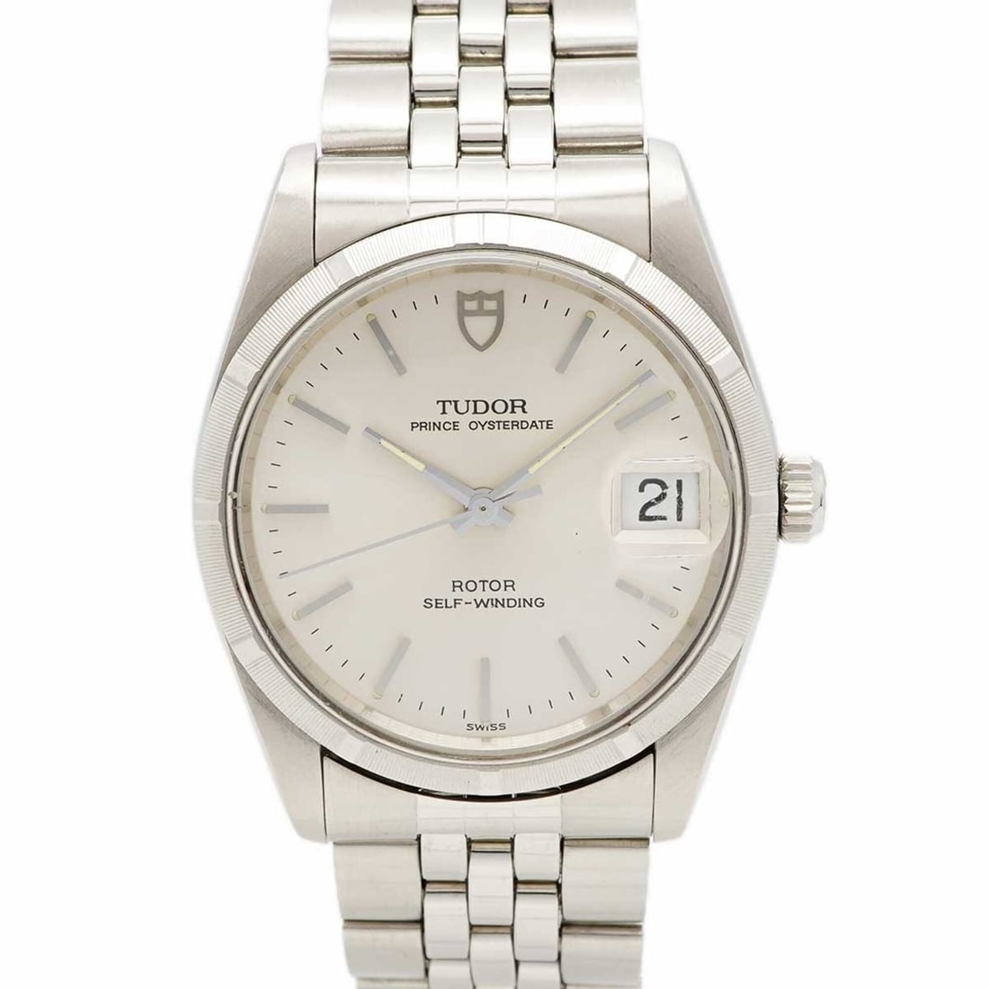 Tudor Prince Oysterdate 74010 Silver Dial Men's Watch: --- Catalog ---Category: SizeWrist Size: 17cm / 6.69''Case Diameter: 33.9mm / 1.33''Category: DesignType: WristwatchGender: MenColor (Dial): SilverMaterial (Band): Stainless steelCategory: GeneralMPN: