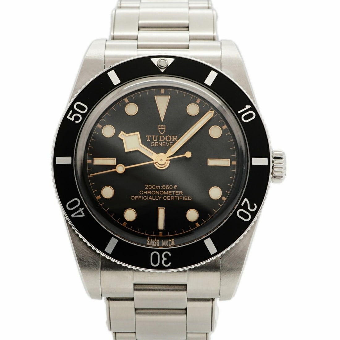 Tudor Black Bay 54 79000N Dial Men's Watch: --- Catalog ---Category: SizeWrist Size: 15.5cm / 6.1''Case Diameter: 37.4mm / 1.47''Category: DesignType: WristwatchGender: MenColor (Dial): BlackMaterial (Band): Stainless steelCategory: GeneralMPN: