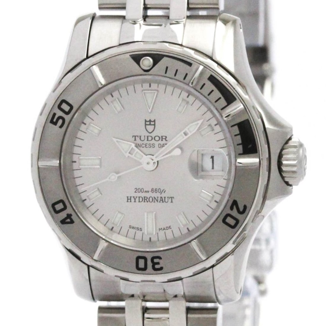 TUDOR Princess Date Hydronaut Steel Automatic Watch 99090P Polished (1 of 14)