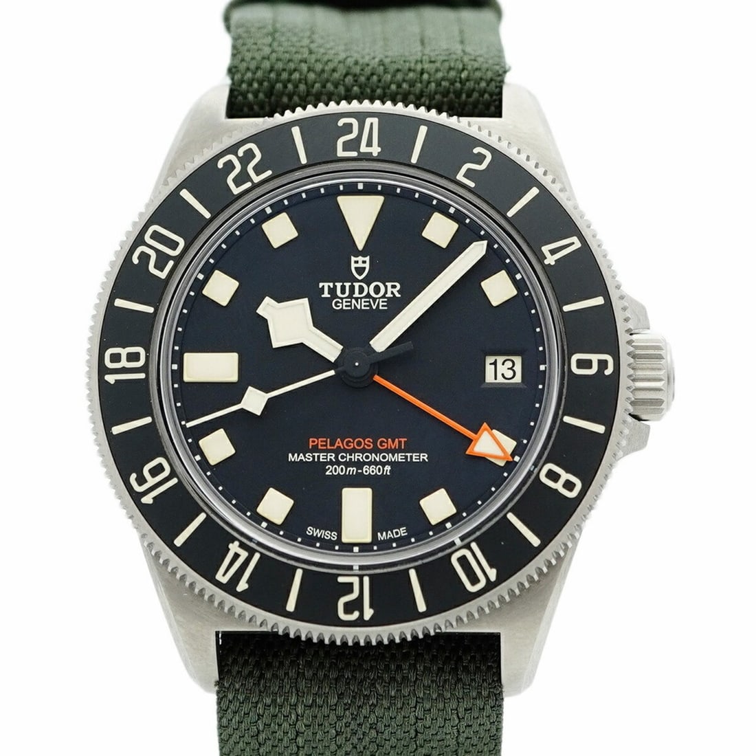Tudor Pelagos 2542G257NU Black Dial Men's Watch: --- Catalog ---Category: SizeWrist Size: 20.5cm / 8.07''Case Diameter: 43mm / 1.69''Category: DesignType: WristwatchGender: MenColor (Dial): BlackMaterial (Band): NylonCategory: GeneralMPN: 2542G257NU
