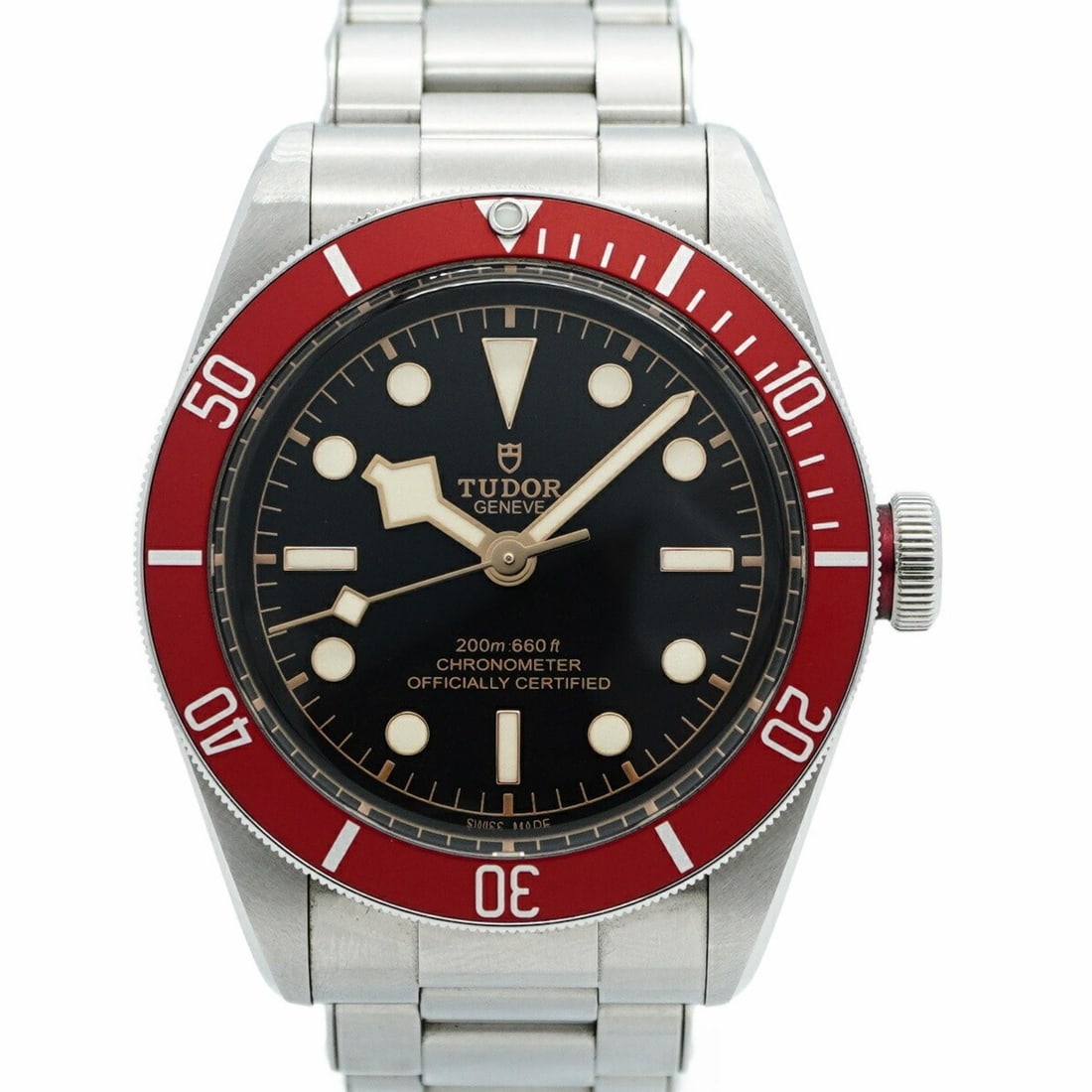 Tudor Black Bay 79230R Dial Men's Watch: --- Catalog ---Category: SizeWrist Size: 15.5cm / 6.1''Case Diameter: 41mm / 1.61''Category: DesignType: WristwatchGender: MenColor (Dial): BlackMaterial (Band): Stainless steelCategory: GeneralMPN: 7