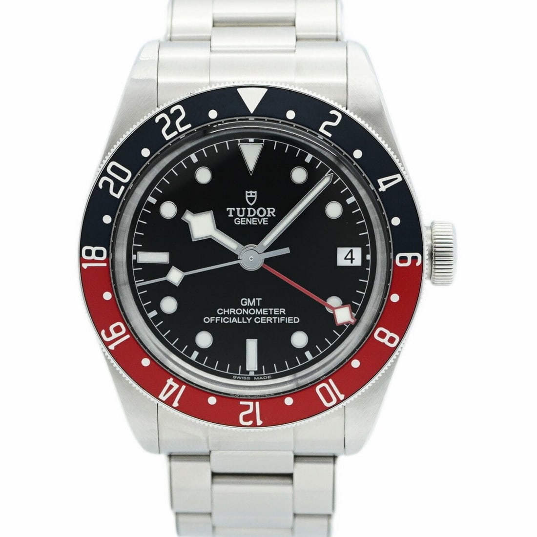 Tudor Black Bay GMT 79830RB Dial Men's Watch: --- Catalog ---Category: SizeWrist Size: 16.5cm / 6.49''Case Diameter: 41mm / 1.61''Category: DesignType: WristwatchGender: MenColor (Dial): BlackMaterial (Band): Stainless steelCategory: GeneralMPN: 