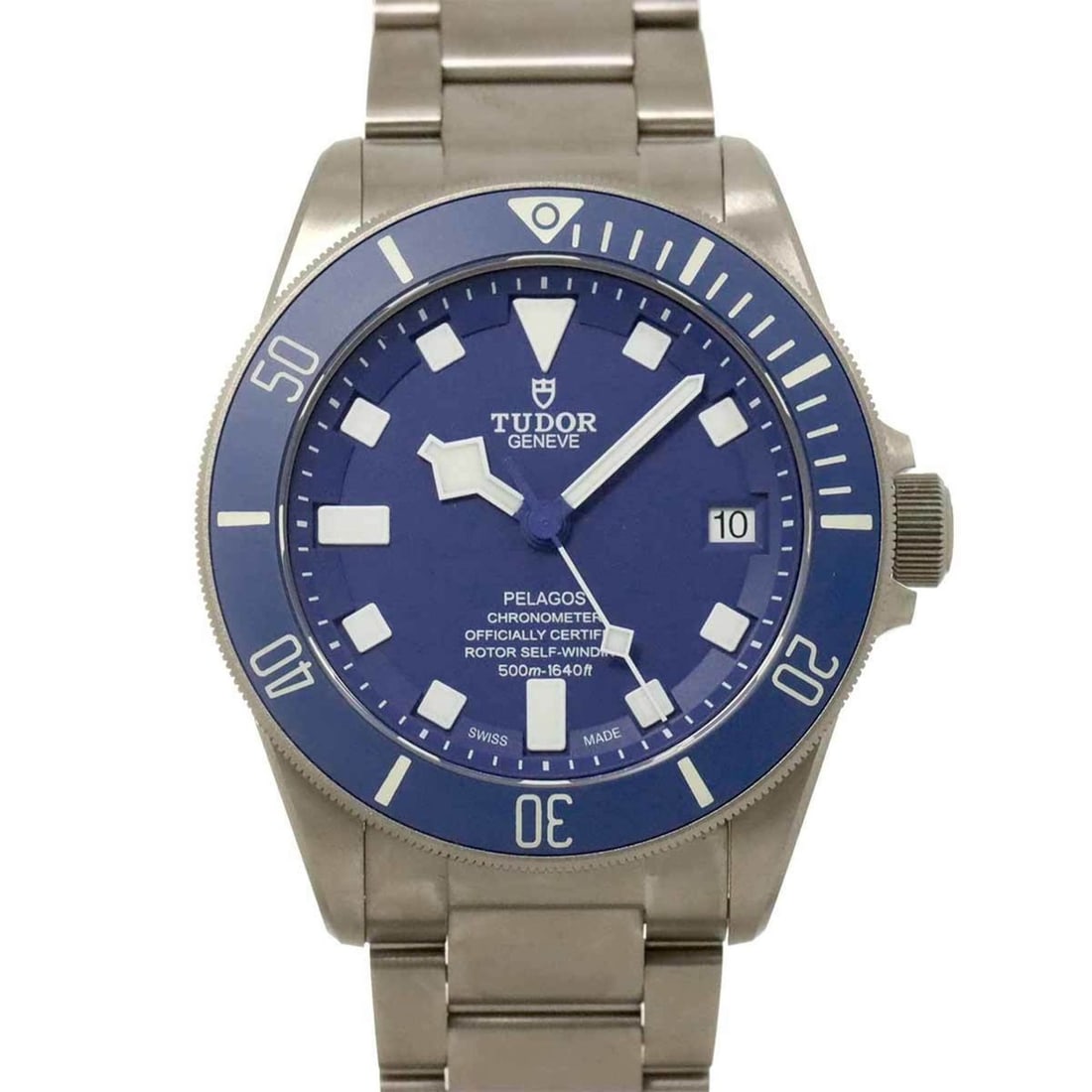 Tudor Pelagos 25600TB Men's Watch Blue Date Automatic Self-Winding (1 of 10)