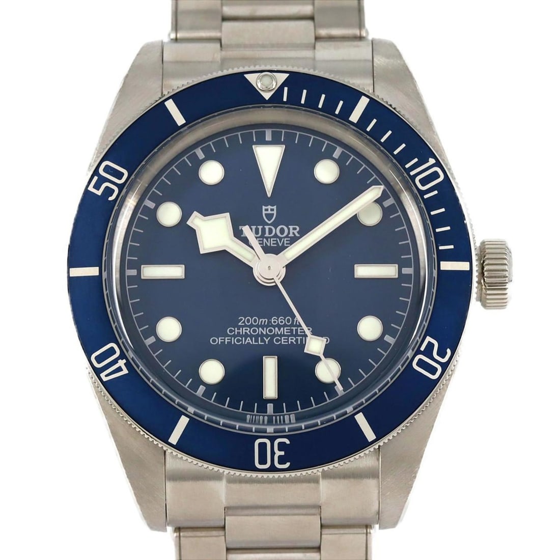 Tudor Black Bay Fifty-Eight M79030B-0001 SS Automatic Watch: --- Catalog ---Category: SizeWrist Size: 20.5cm / 8.07''Case Diameter: 39mm / 1.54''Category: DesignType: WristwatchGender: MenColor (Dial): BlueMaterial (Band): Stainless steelMaterial (Case): Stainl