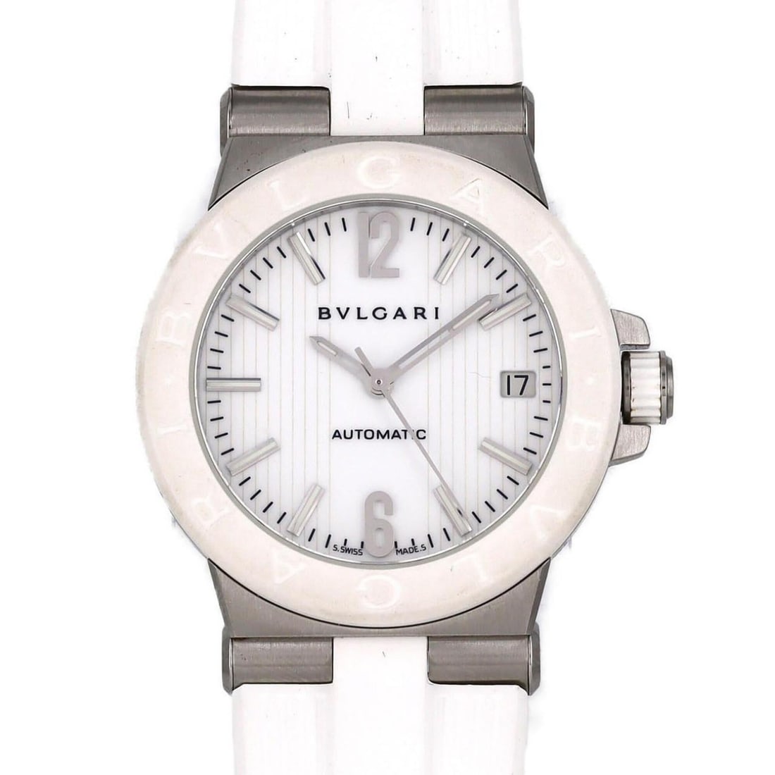 Bulgari Diagono DG35SV DG35WSWVD AT SS Automatic Watch (1 of 10)