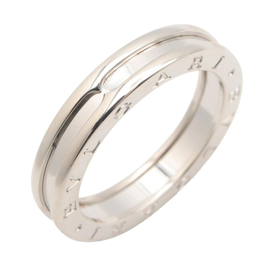 Bulgari BVLGARI B-zero1 Ring, 1-band ring, jewelry, 18KWG (white gold), men's and women's, silver: --- Catalog ---Category: SizeUS Size: 11Brand Size: 63Category: DesignType: Band ringColor: White goldGender: Men,WomenMaterial: White gold (18K)Category: GeneralMPN: 346566Brand: Bvlgari--- Item List