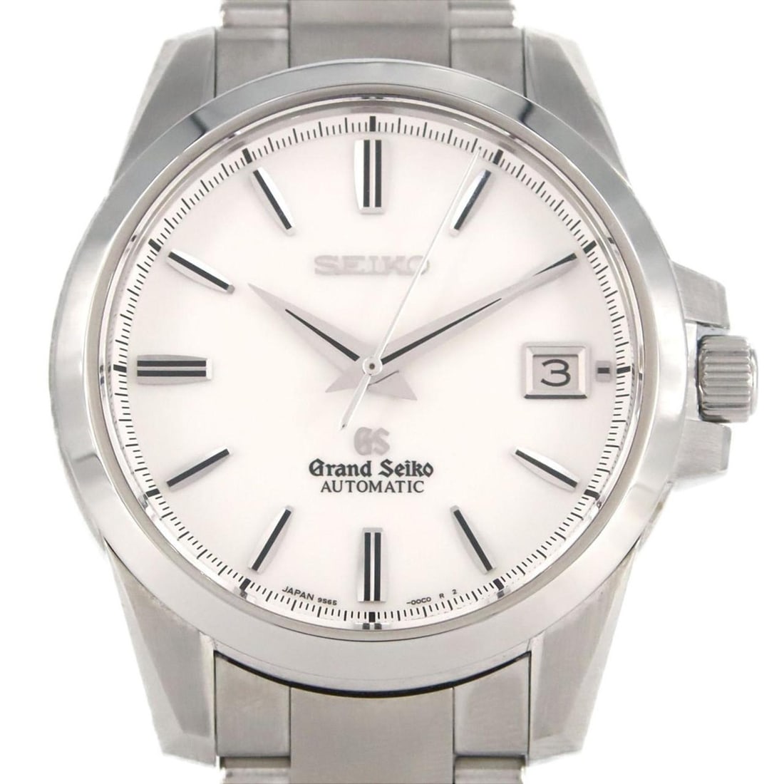 Seiko Grand Automatic 9S65-00C0 SBGR055 SS Wristwatch: --- Catalog ---Category: SizeWrist Size: 19cm / 7.48''Case Diameter: 39mm / 1.54''Category: DesignType: WristwatchGender: MenDisplay: AnalogColor (Dial): WhiteMaterial (Band): Stainless steelMaterial 