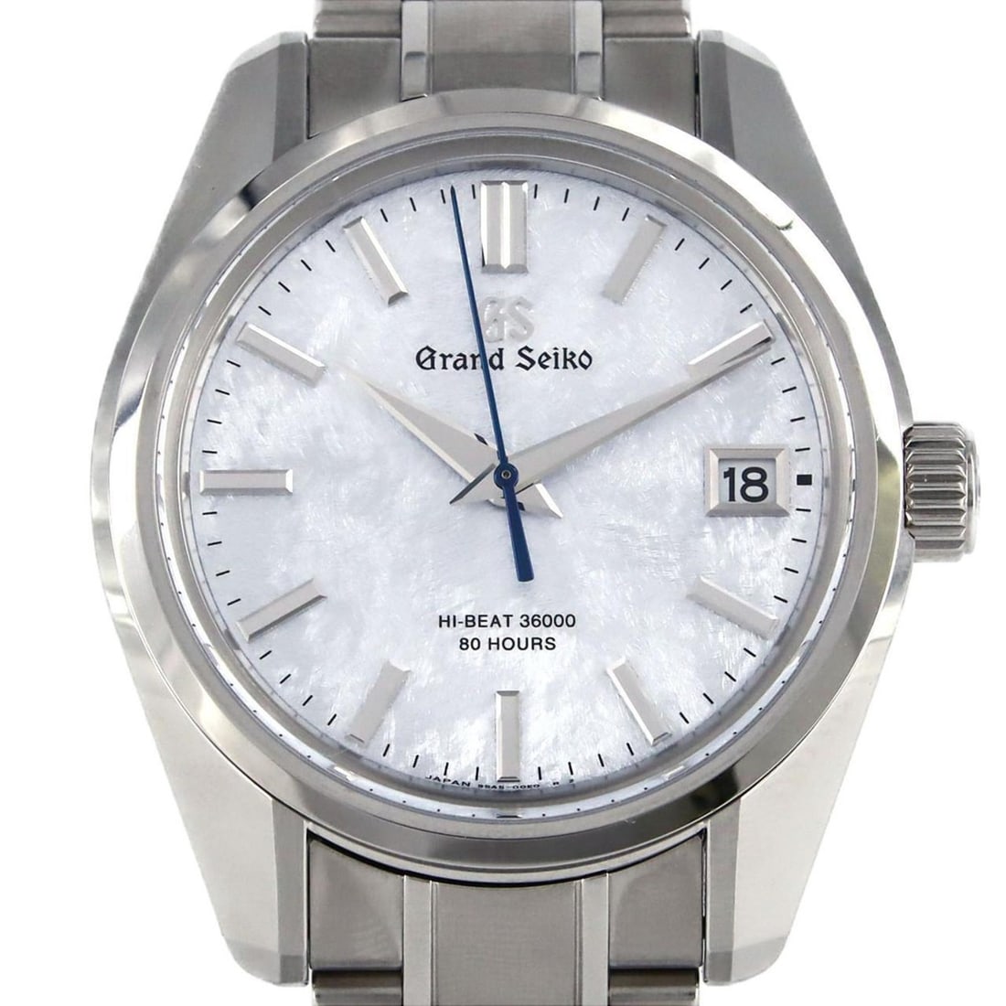 Seiko Grand Heritage Collection 9SA5-00F0 SLGH013 SS Wristwatch Automatic: --- Catalog ---Category: SizeWrist Size: 20.5cm / 8.07''Case Diameter: 40mm / 1.57''Category: DesignType: WristwatchGender: MenColor (Dial): BlueMaterial (Band): Stainless steelMaterial (Case): Stainl