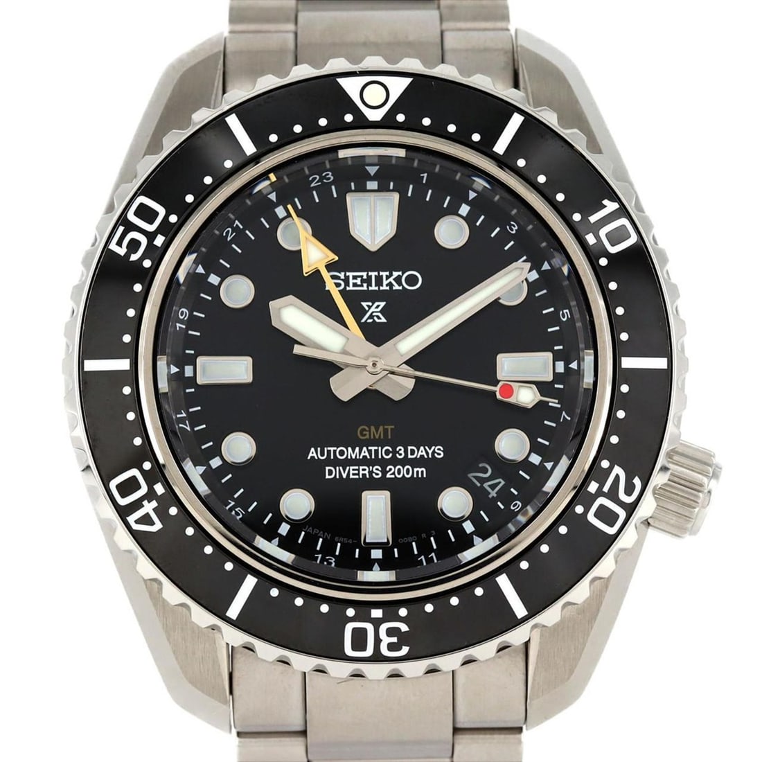Seiko Prospex 6R54-00D0 SBEJ011 SS Watch Automatic: --- Catalog ---Category: SizeWrist Size: 20cm / 7.87''Case Diameter: 42mm / 1.65''Category: DesignType: WristwatchGender: MenColor (Dial): BlackMaterial (Band): Stainless steelMaterial (Case): Stainle