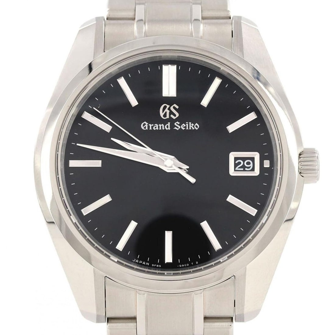 Seiko Grand Heritage Collection 9F85-0AD0 SBGP003 SS Wristwatch Quartz: --- Catalog ---Category: SizeWrist Size: 20.5cm / 8.07''Case Diameter: 40mm / 1.57''Category: DesignType: WristwatchGender: MenColor (Dial): BlackMaterial (Band): Stainless steelMaterial (Case): Stain