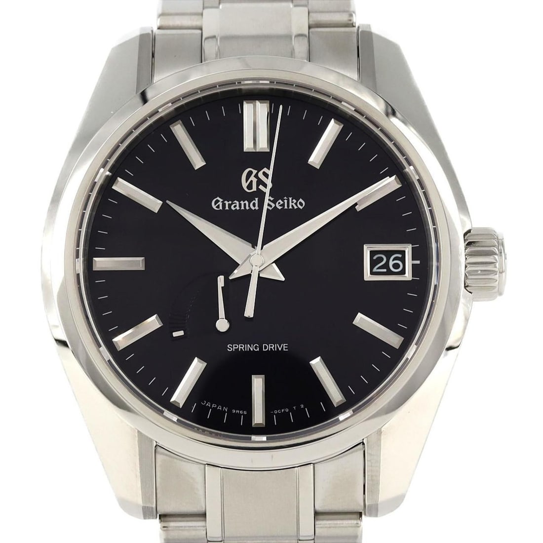 Seiko Grand Heritage Collection Spring Drive 9R65-0CV0 SBGA375 SS Wristwatch Automatic: --- Catalog ---Category: SizeWrist Size: 20.5cm / 8.07''Case Diameter: 40mm / 1.57''Category: DesignType: WristwatchGender: MenColor (Dial): BlueMaterial (Band): Stainless steelMaterial (Case): Stainl
