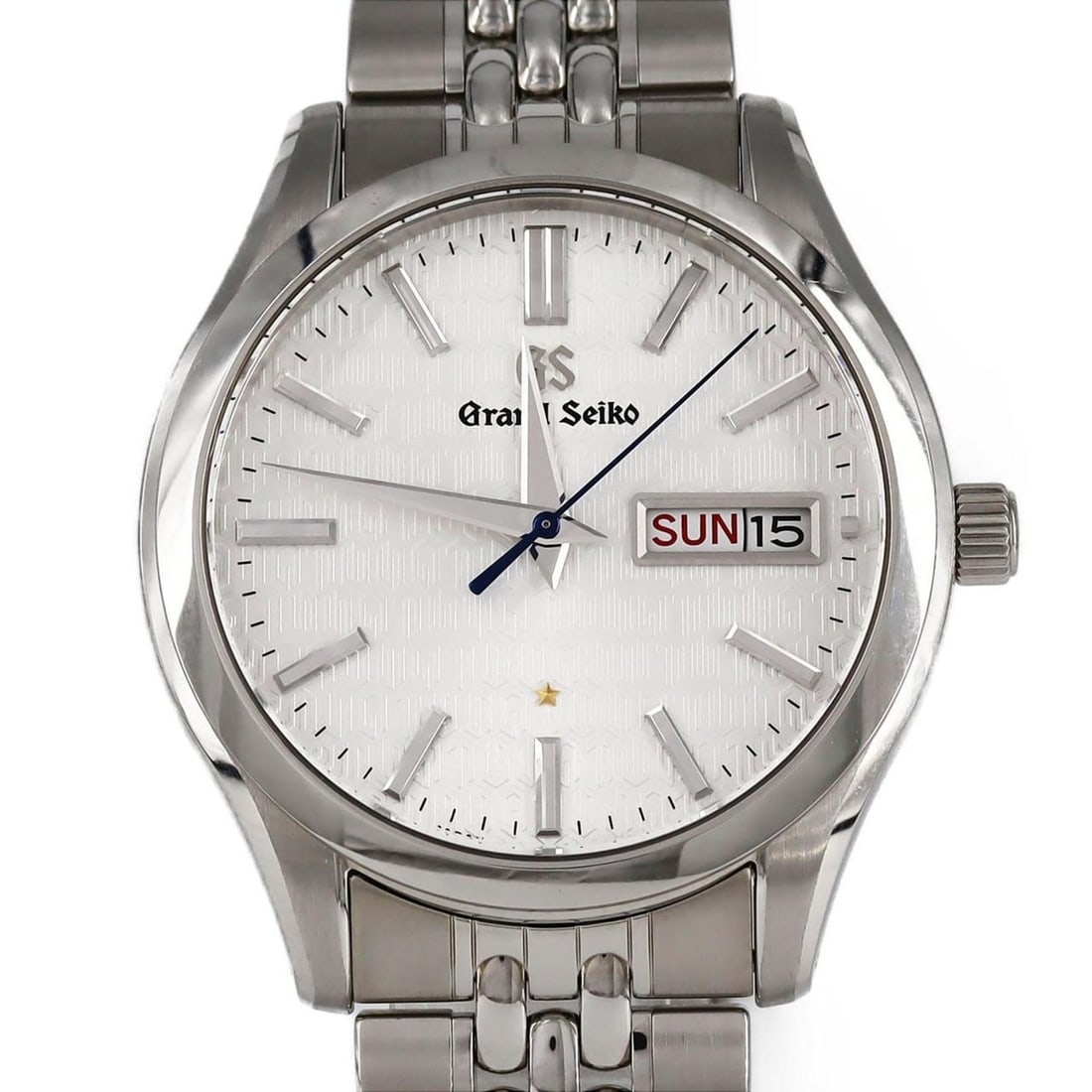 Seiko Grand Heritage Collection LIMITED 9F83-0AM0 SBGT241 SS Wristwatch Quartz: --- Catalog ---Category: SizeWrist Size: 20cm / 7.87''Case Diameter: 39mm / 1.54''Category: DesignType: WristwatchGender: MenDisplay: AnalogColor (Dial): SilverMaterial (Band): Stainless steelMaterial
