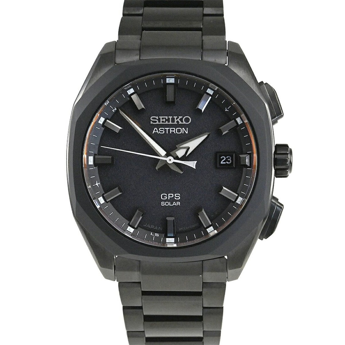 SEIKO Astron GPS Solar Watch SBXD009: --- Catalog ---Category: SizeWrist Size: 20cm / 7.87''Case Diameter: 39mm / 1.54''Category: DesignType: WristwatchGender: MenColor (Dial): BlackMaterial (Band): TitaniumMaterial (Case): TitaniumCatego