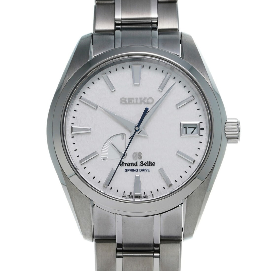 Grand Seiko Spring Drive SBGA011 White Men's Watch (Automatic): --- Catalog ---Category: SizeWrist Size: 18.5cm / 7.28''Case Diameter: 41mm / 1.61''Category: DesignType: WristwatchColor: WhiteGender: MenDisplay: AnalogGemstone: SapphireColor (Dial): WhiteCrystal T