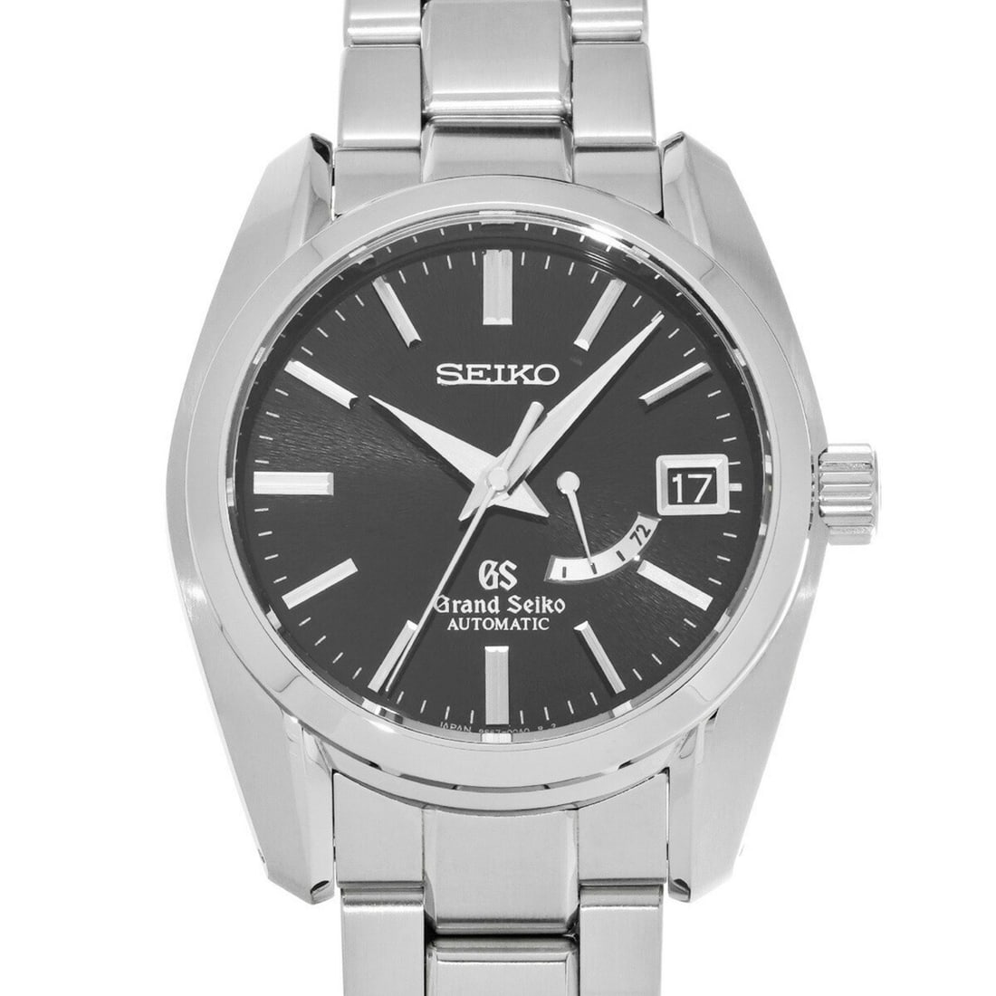 Seiko Grand Mechanical SBGL005 Black Men's Watch Automatic: --- Catalog ---Category: SizeWrist Size: 19.5cm / 7.67''Case Diameter: 38mm / 1.5''Case Thickness: 14mm / 0.55''Category: DesignType: WristwatchGender: MenDisplay: AnalogColor (Dial): BlackMaterial (B