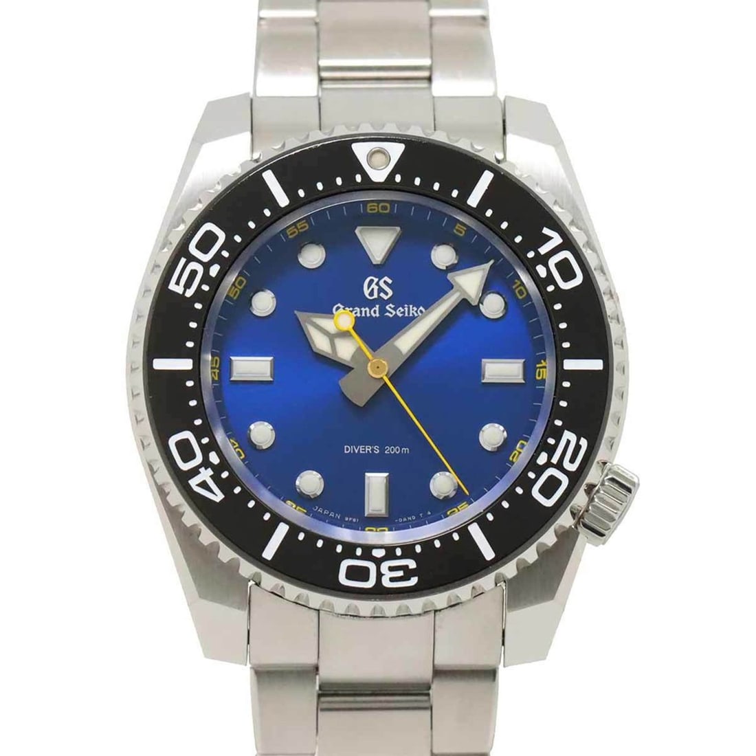 Grand Seiko GRAND SEIKO Sports Collection SBGX337 Men's Watch 9F61-0AL0 Blue Quartz Sport: --- Catalog ---Category: SizeWrist Size: 18.5cm / 7.28''Case Diameter: 50mm / 1.97''Category: DesignType: WristwatchStyle: SportGender: MenColor (Dial): BlueMaterial (Band): Stainless steelMaterial (C