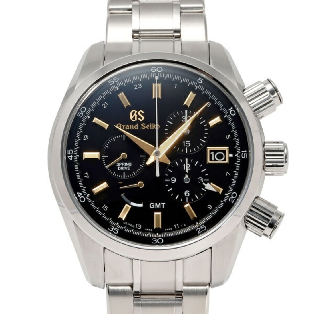 Grand Seiko Sports Collection SBGC205 Black Dial Men's Watch __: --- Catalog ---Category: SizeCase Diameter: 51.2mm / 2.02''Category: DesignType: WristwatchStyle: SportGender: MenDisplay: AnalogColor (Dial): BlackMaterial (Band): TitaniumMaterial (Case): TitaniumCa